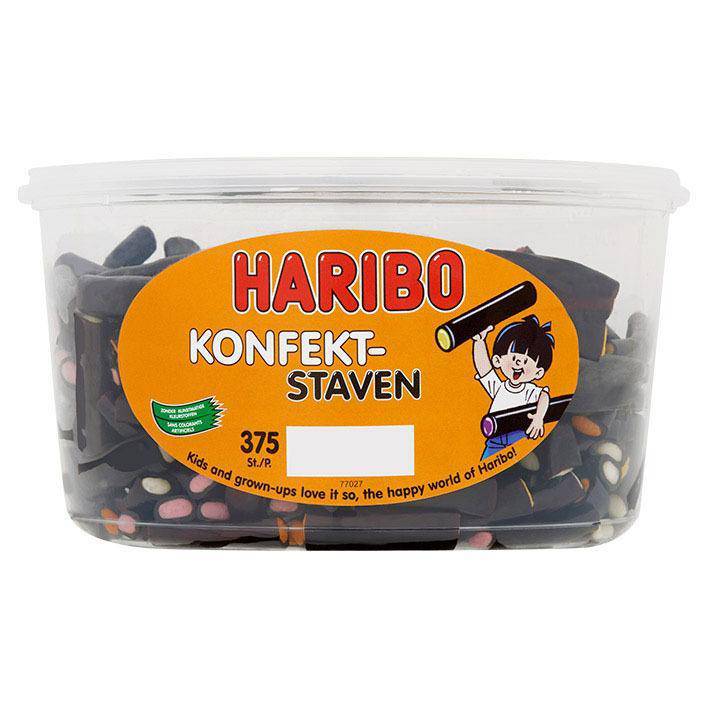 Haribo Licorice Konfektstaven - Delicious Swedish Candy Treat Worldwide ...