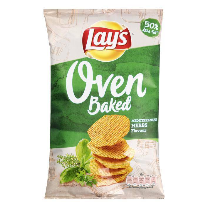 Lay's Oven Baked Mediterranean Herbs - Delicious and Healthy Snack ...