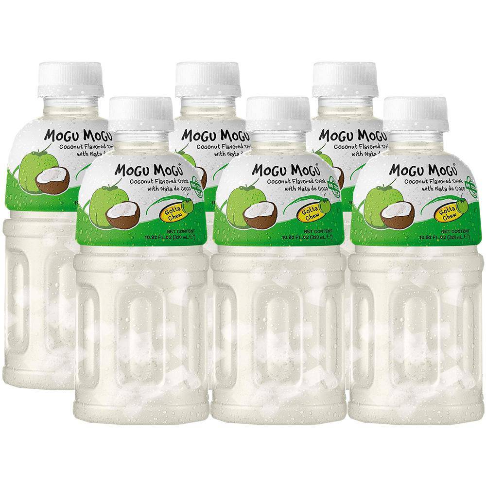 Mogu Mogu Nata De Coco Orange Flavour 6x320ml