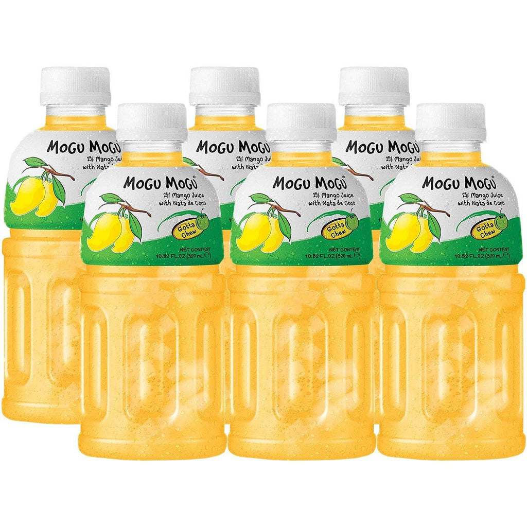 Mogu Mogu Nata De Coco Orange Flavour 6x320ml