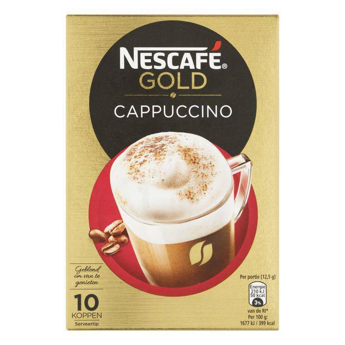 Nescafé Gold Cappuccino: Instant Coffee with Rich Flavor Worldwide ...