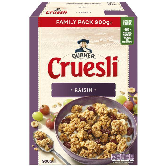 Cruesli Raisins Quaker