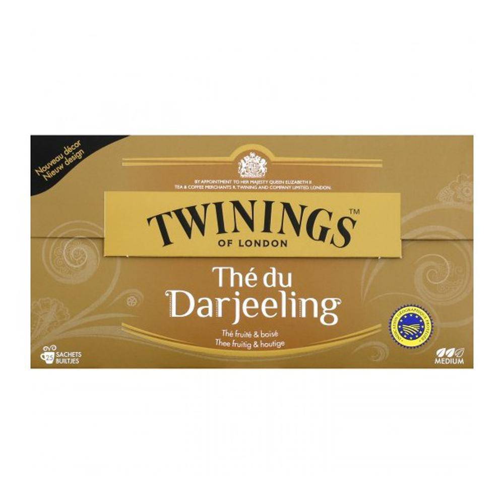 Twinings Darjeeling Tea 25-Pack - Authentic Indian Black Tea Worldwide ...